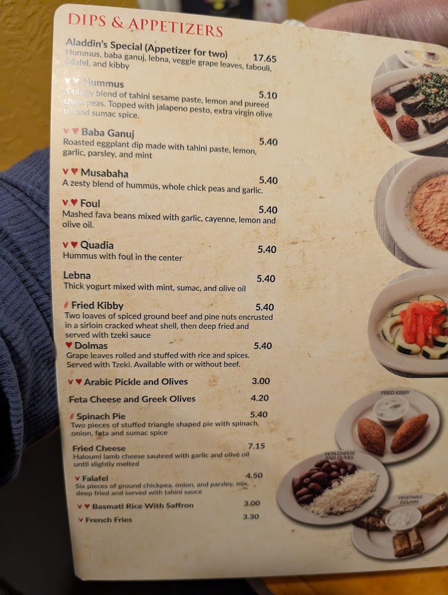 Aladdin Mediterranean Grill Menu - Image 6